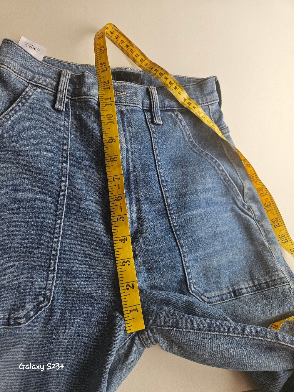 Mother- the Wrapper Patch Springy Ankle Jogger Jeans We The Animals Womens 26 - Picture 5 of 11